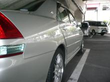 トヨタマークⅡ　ガラスコーティング