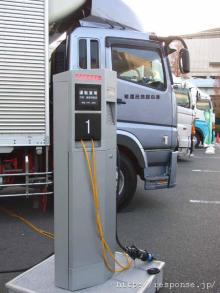 自動車・バイク専門情報サイト『クルマ・バイクのアドバイザーPRO』のブログ-【エコプロダクツ08】駐車中に給電できるシステム