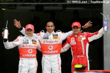 F1ドイツGP予選、ポールはハミルトン！