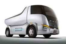 ミツビシふそう、未来の都市型ダンプを出展
