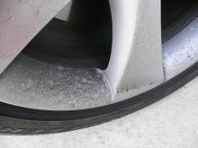 BMW　X6　タイヤ・ホイール施工前