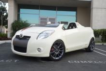 ラスベガスSEMAショー、屋根なしヴィッツ登場?