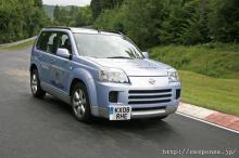 【日産 】X-TRAIL FCV…燃料電池車の最速ラップ記録