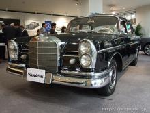 吉田茂の愛車メルセデスベンツを特別展示
