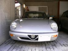 出張おまかせ洗車 デリデリ☆ウォッシュ福岡東支店-出張洗車　アルファロメオスパイダー