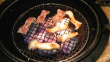 焼肉とエリンギ