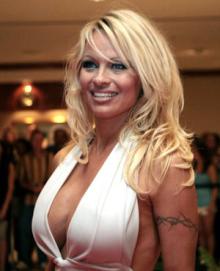 パメラ・アンダーソン、車を寄付