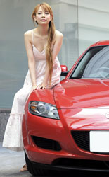 【愛車物語】上原さくらさん　マツダ　RX-8